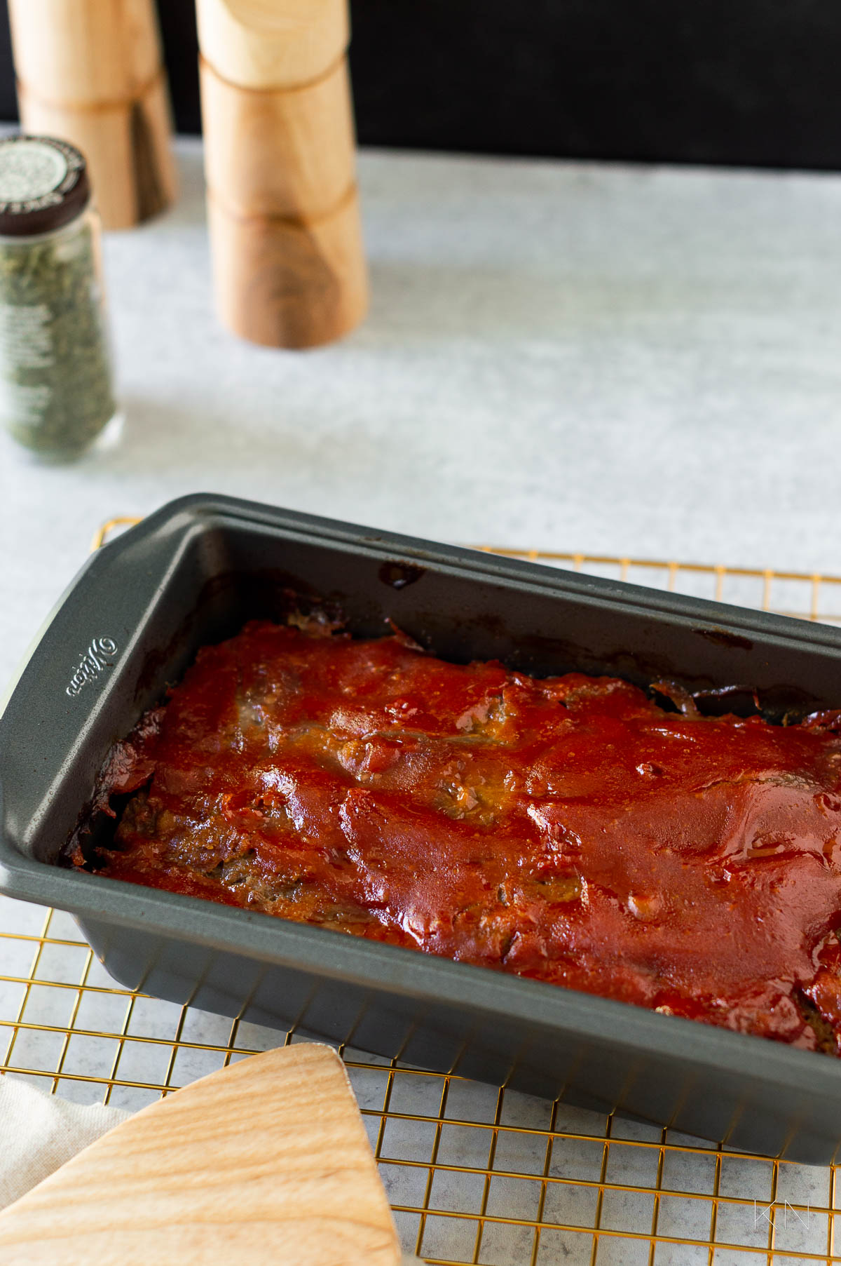 Easy Meatloaf With Glazed Topping Kelley Nan