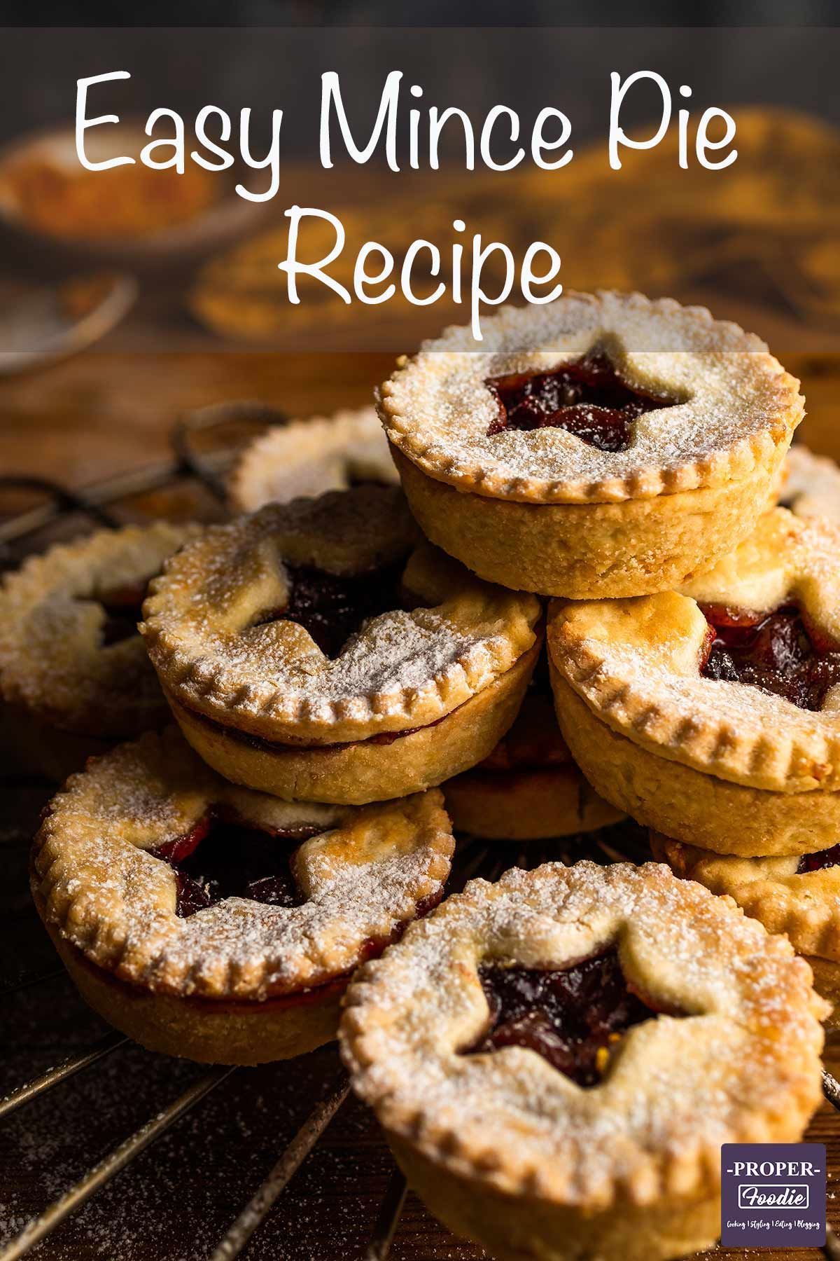 Easy Mince Pie Recipe Mince Pie Recipe Easy Mince Pies Mince Pies