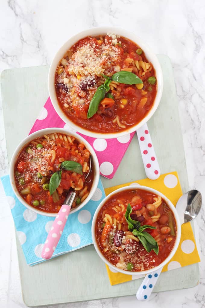 Easy Minestrone Soup My Fussy Eater Easy Family Recipes