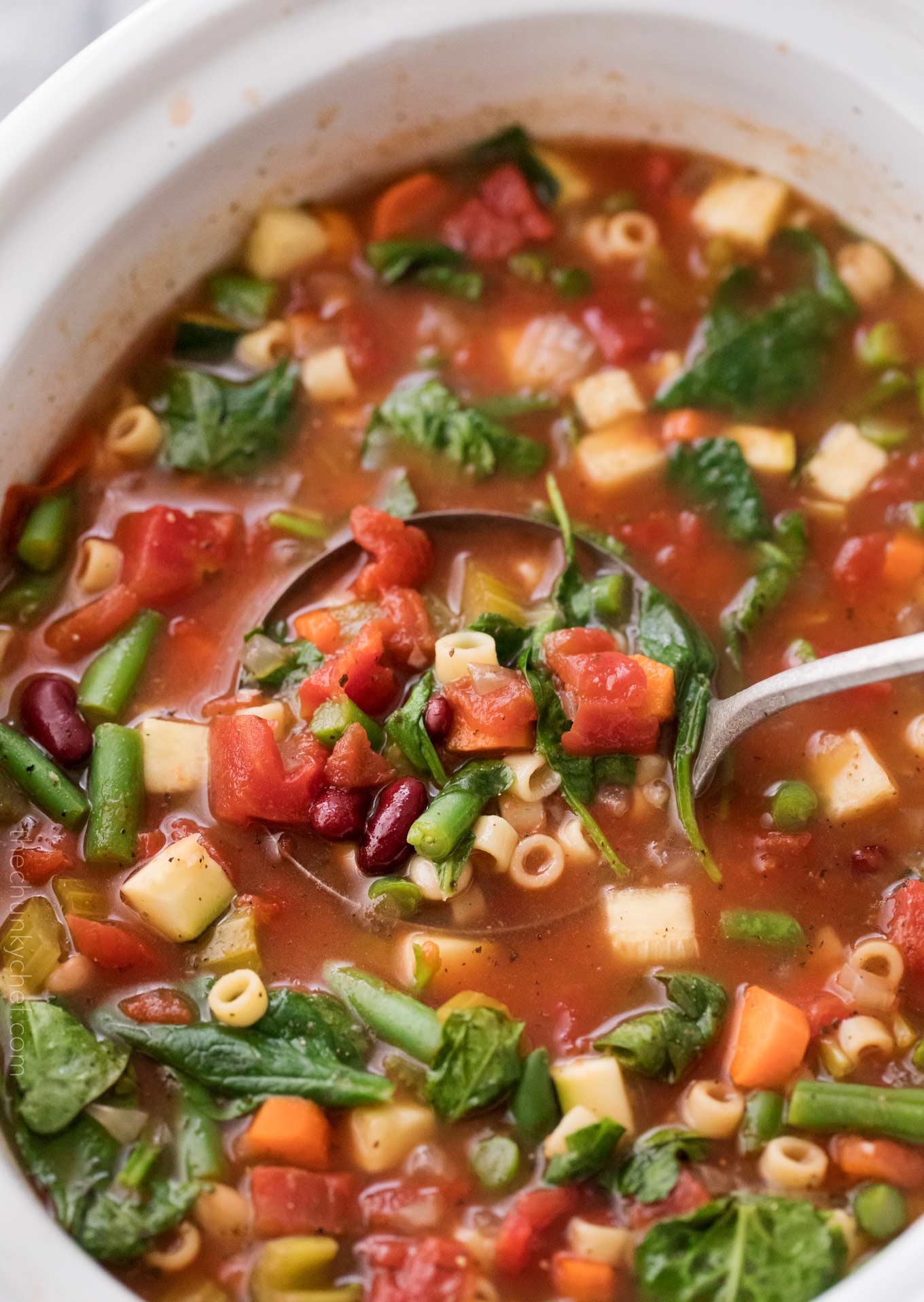 Easy Minestrone Soup The Stay At Home Chef