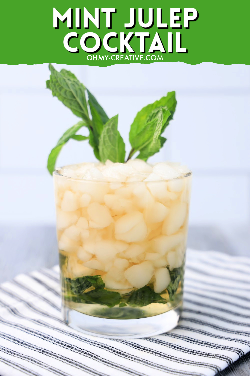 Easy Mint Julep Cocktail Recipe Miss In The Kitchen