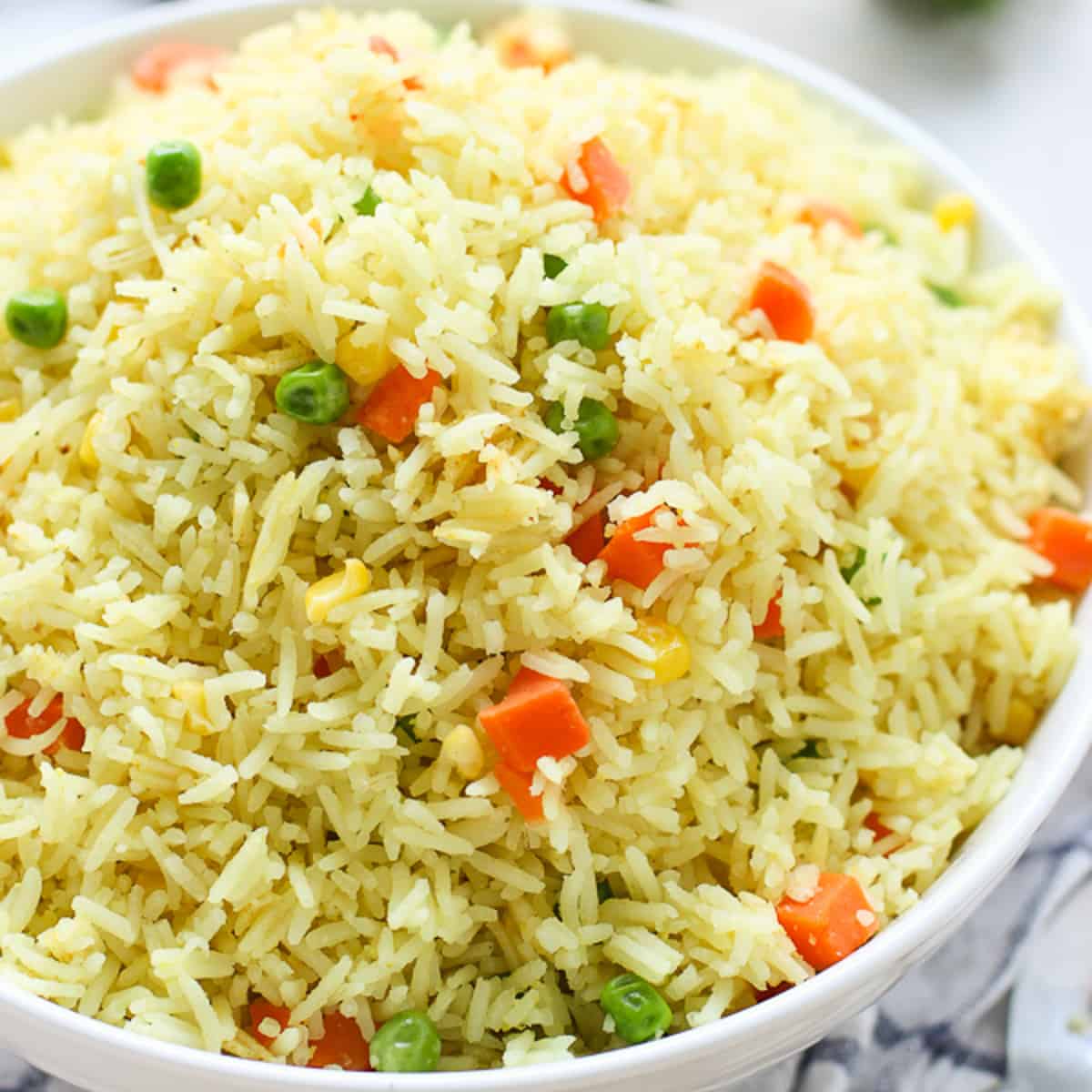 Easy Mixed Vegetable Rice Joyous Apron