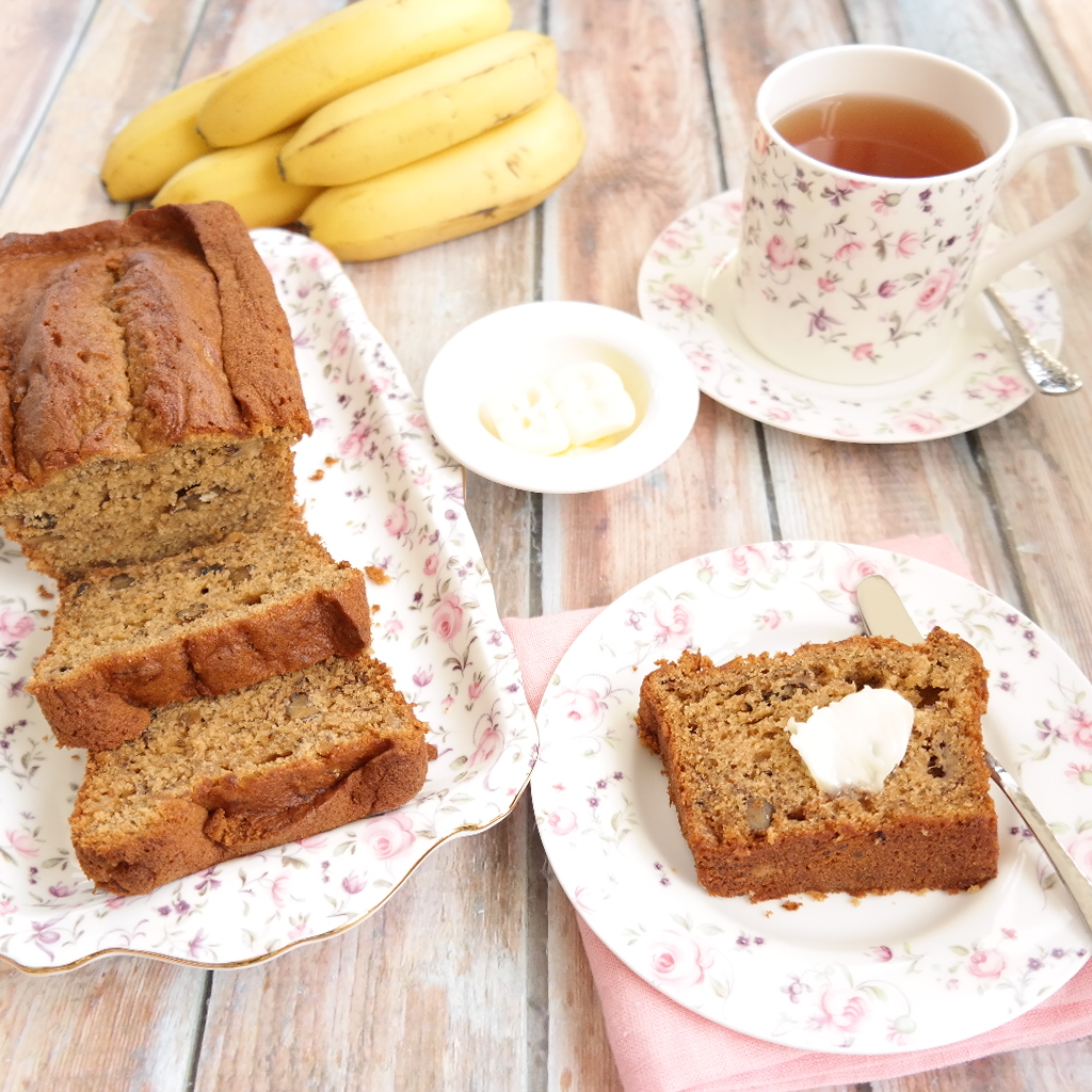 Easy Moist Banana Walnut Bread Tantalise My Taste Buds