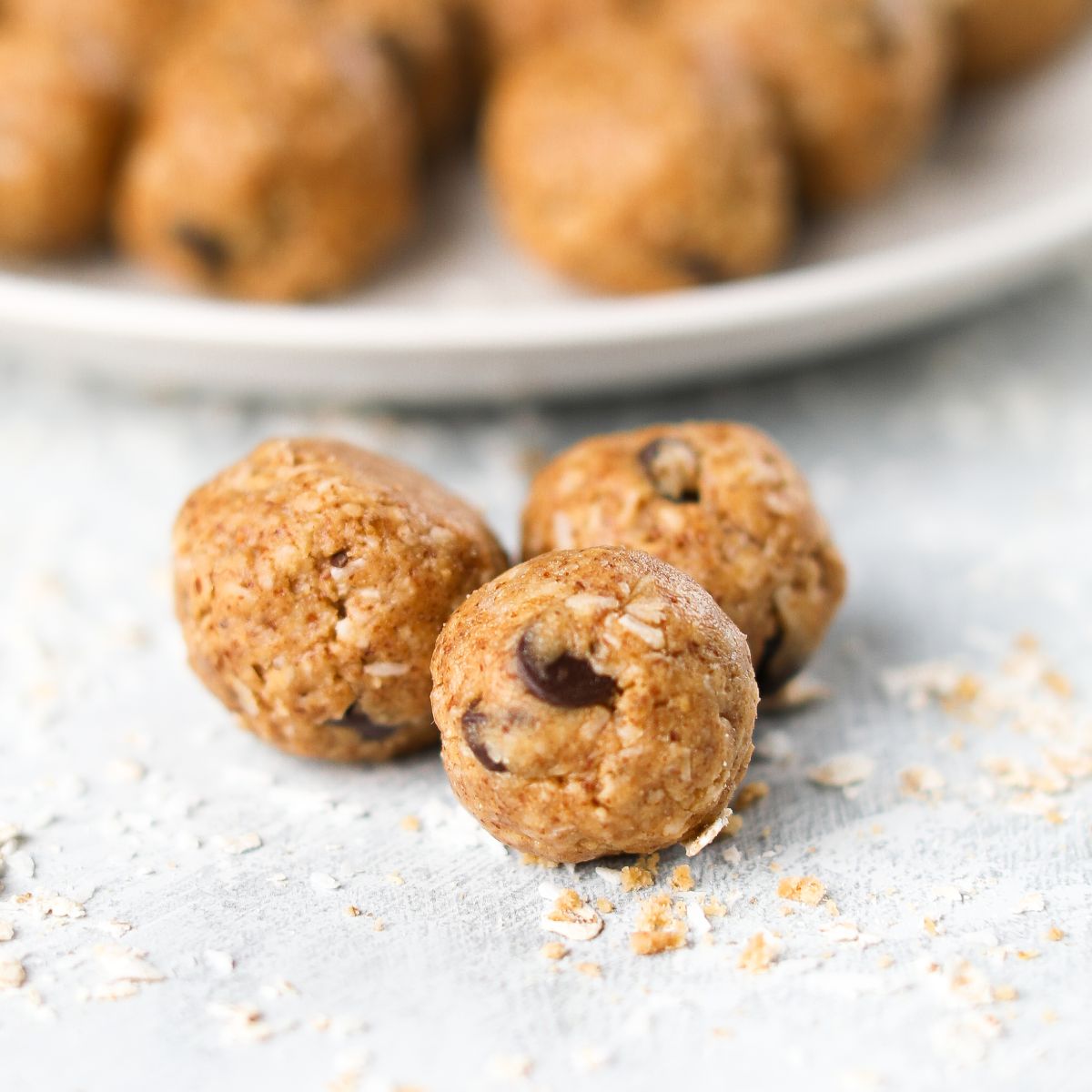 Easy Nutritious Snack Almond Butter And Date Protein Balls Recipe