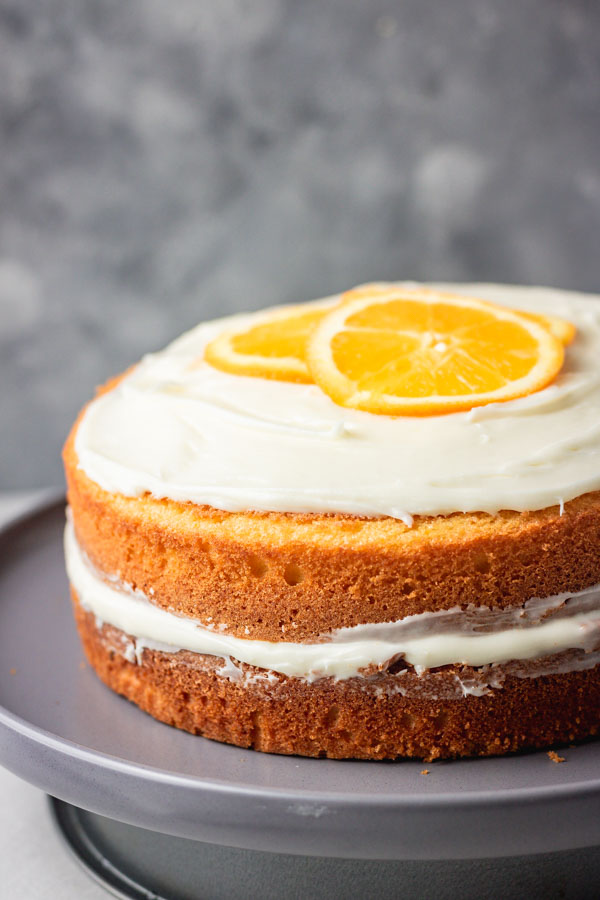 Easy Orange Cake Recipe The Dinner Bite