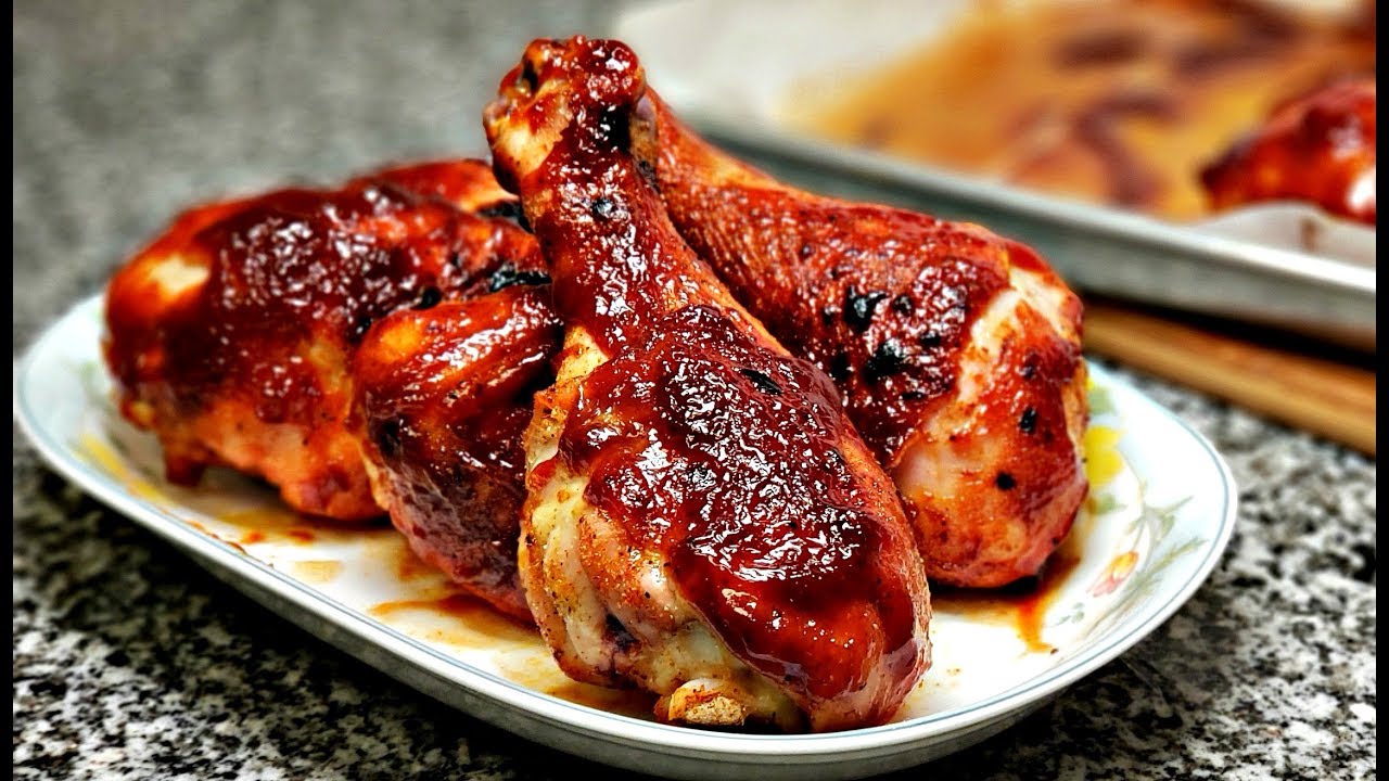 Easy Oven Baked Bbq Chicken Barbecue Sauce Recipe Baked Chicken