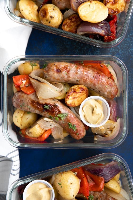 Easy Oven Roasted Sausage And Potatoes Recipe The Forked Spoon