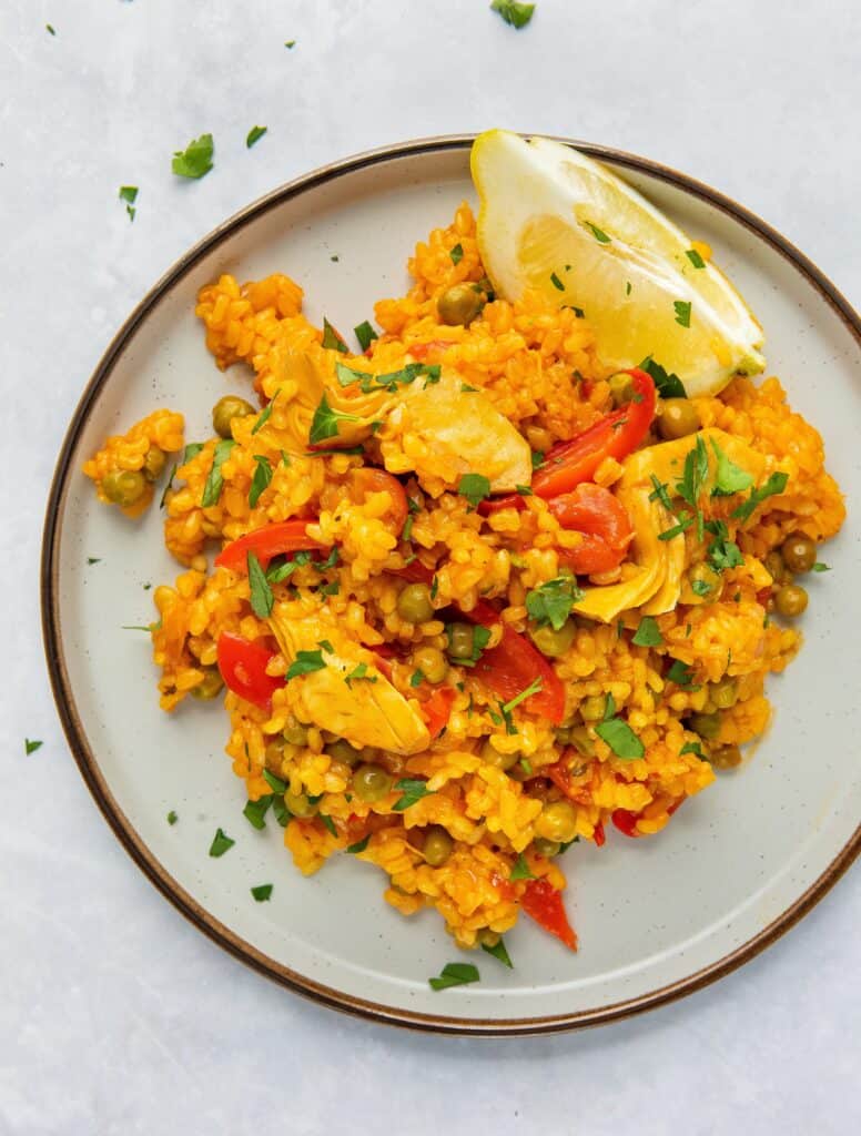 Easy Peasy Paella Healthy Living James Simple Gluten Free Amp Vegan Paella Loaded With Flavour