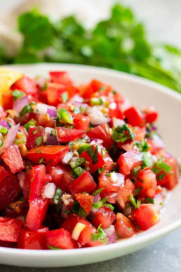 Easy Pico De Gallo Recipe Video Homemade Pico De Gallo Recipe