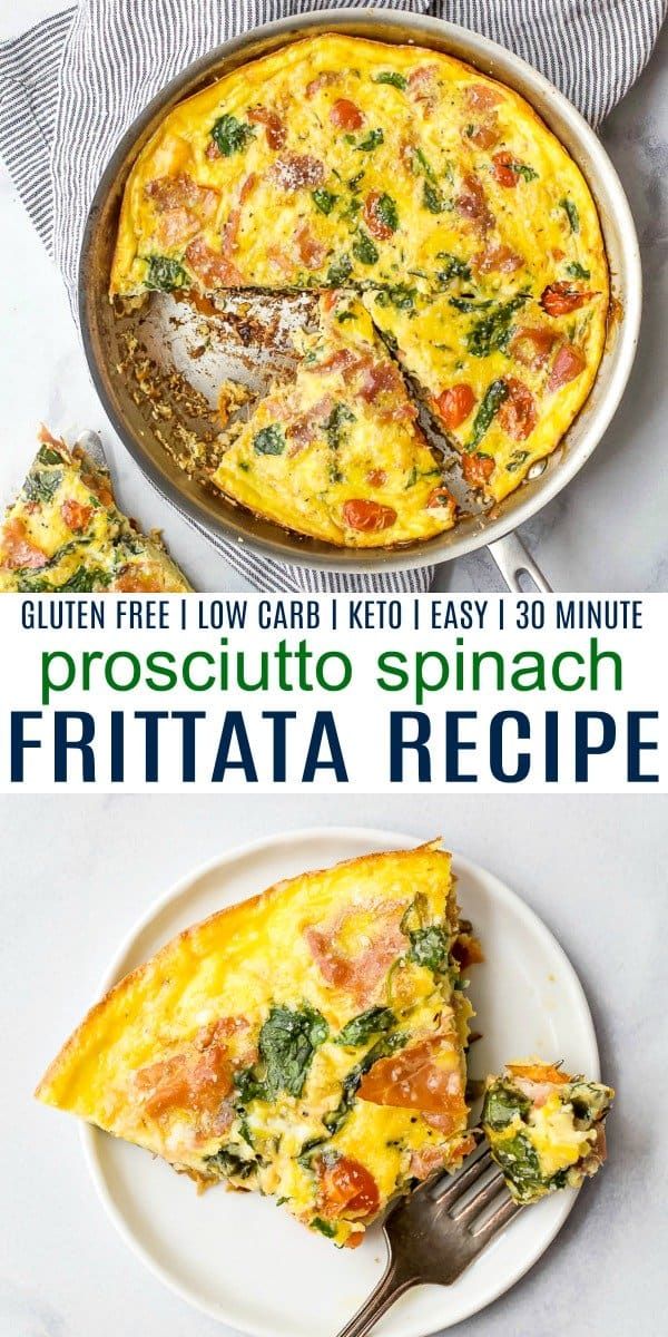 Easy Prosciutto Spinach Frittata Recipe How To Make A Frittata