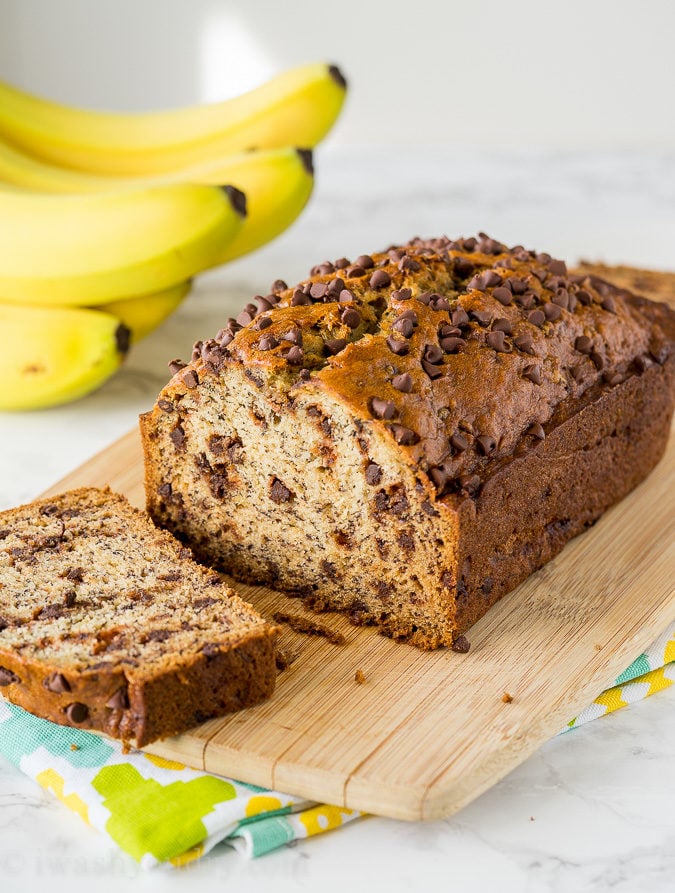 Easy Pumpkin Bread With Chocolate Chips Just One Bowl