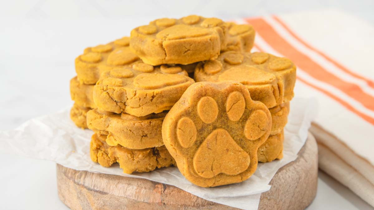 Easy Pumpkin Dog Biscuits Recipe Spoiled Hounds Recipe Dog