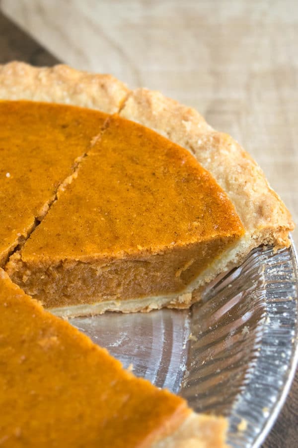 Easy Pumpkin Pie Recipe 5 Ingredients The Kitchn