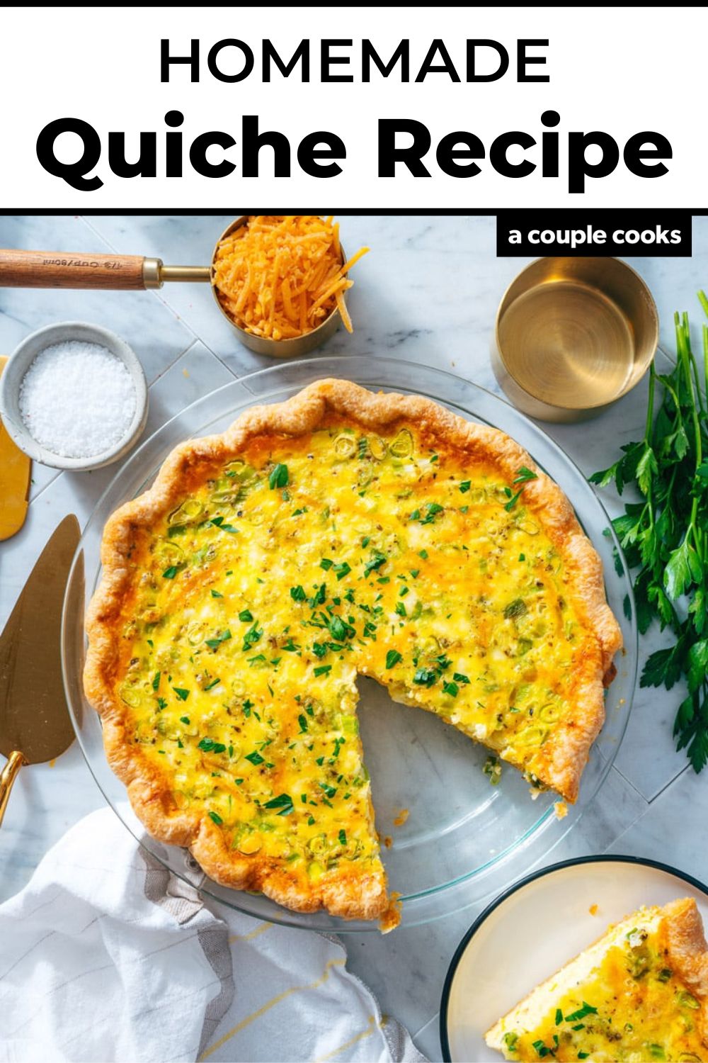 Easy Quiche Recipe A Couple Cooks