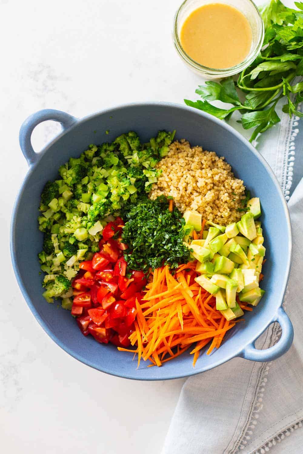 Easy Quinoa Salad Green Healthy Cooking