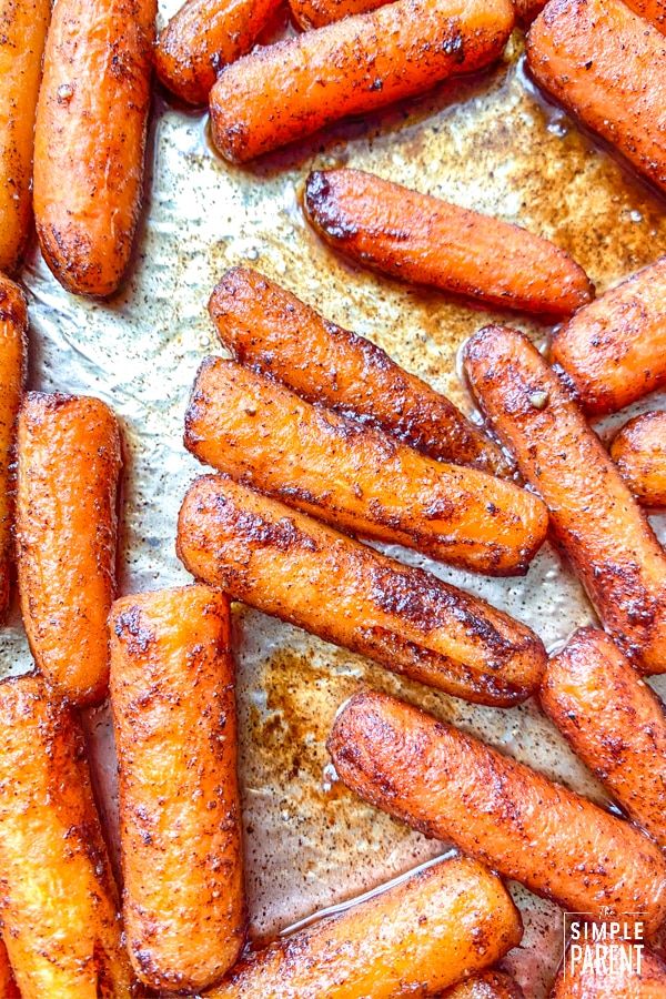 Easy Roasted Carrots Recipe Side Dish Perfection The Simple Parent