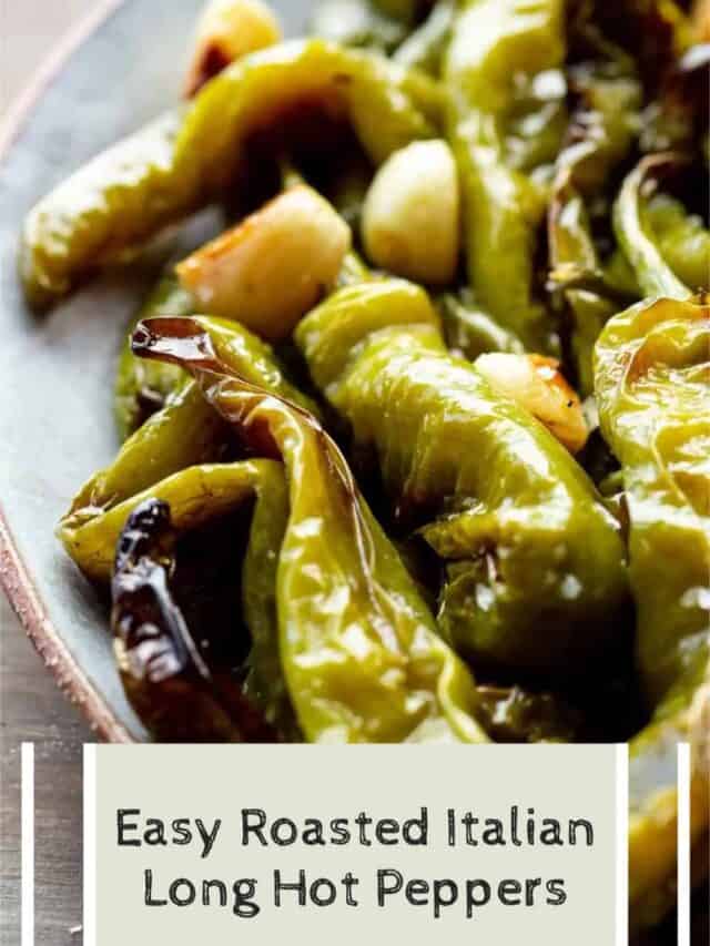 Easy Roasted Italian Long Hot Peppers Coley Cooks