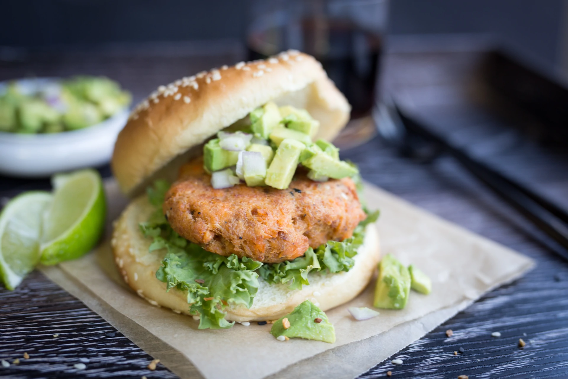 Easy Salmon Burgers In 15 Minutes Recipe Salmon Burgers Easy