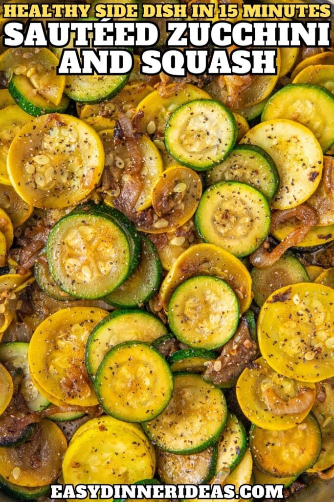 Easy Sauteed Zucchini And Squash That Low Carb Life