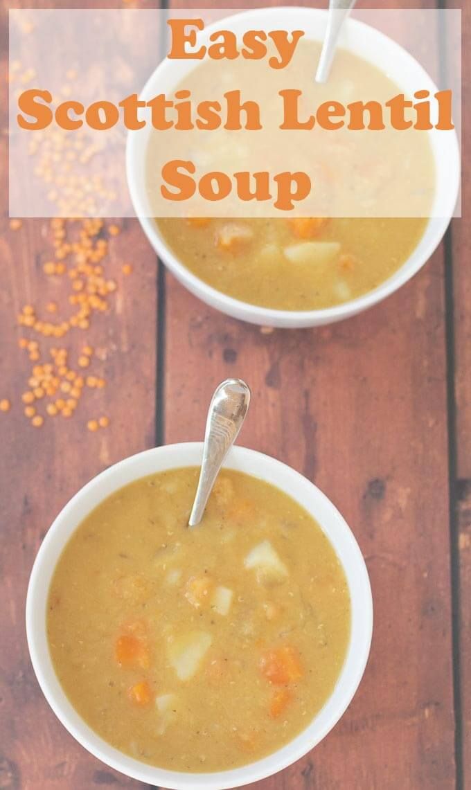 Easy Scottish Lentil Soup Neils Healthy Meals