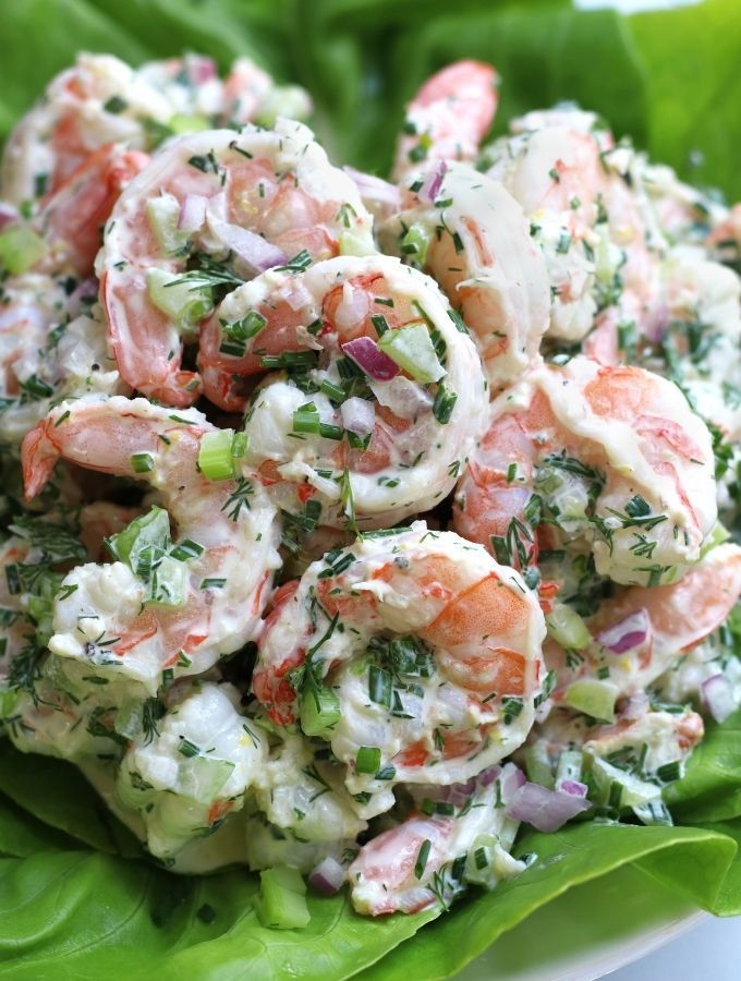 Easy Shrimp Salad Recipe With Simple Ingredients