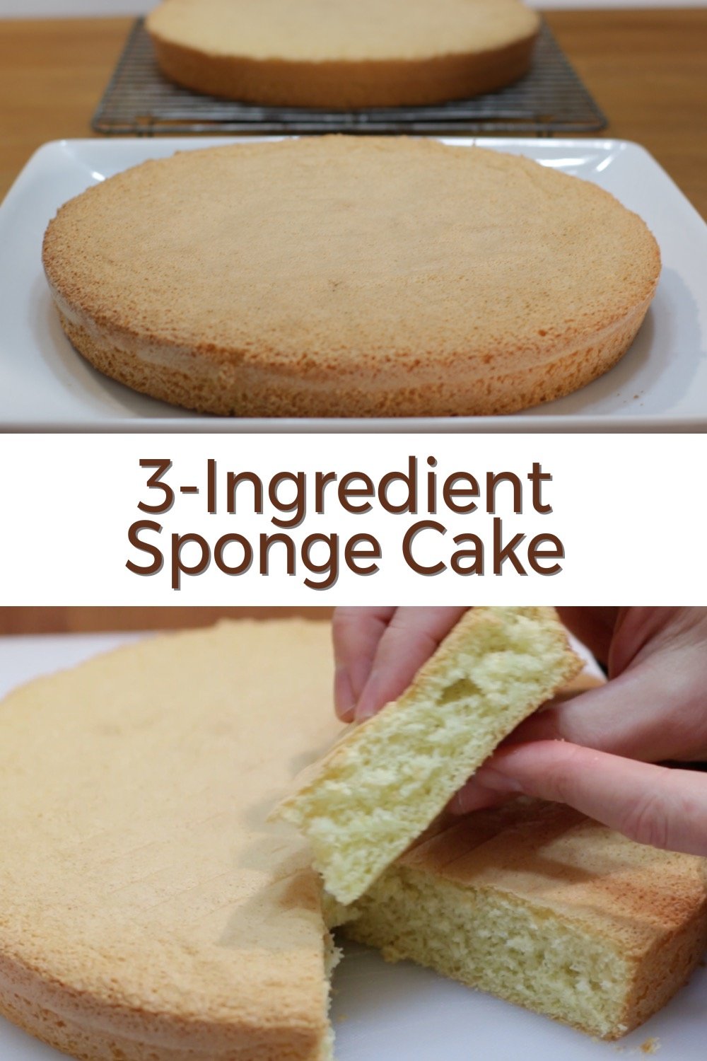 Easy Sponge Cake Recipe Just A Mum S Kitchen