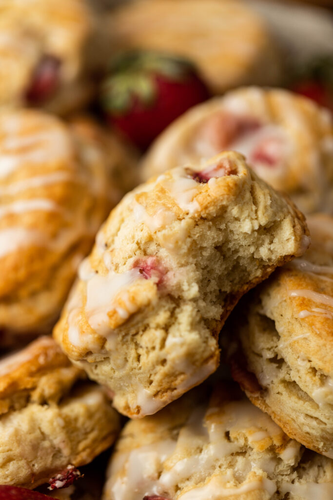 Easy Strawberry Biscuits Popeyes Copycat Recipe Lenox Bakery