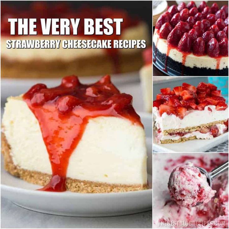 Easy Strawberry Cheesecake Recipes The Best Blog Recipes