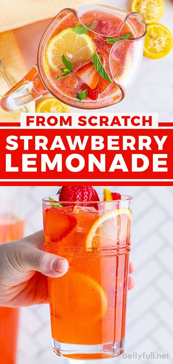 Easy Strawberry Lemonade Just 4 Ingredients Artofit