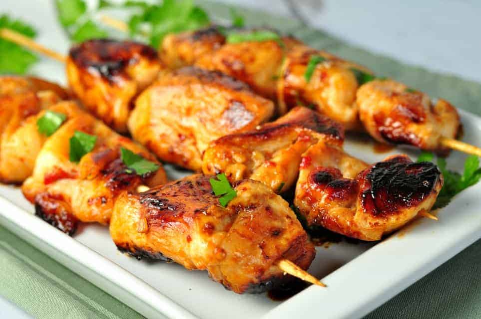 Easy Thai Chicken Skewers Flavour And Savour