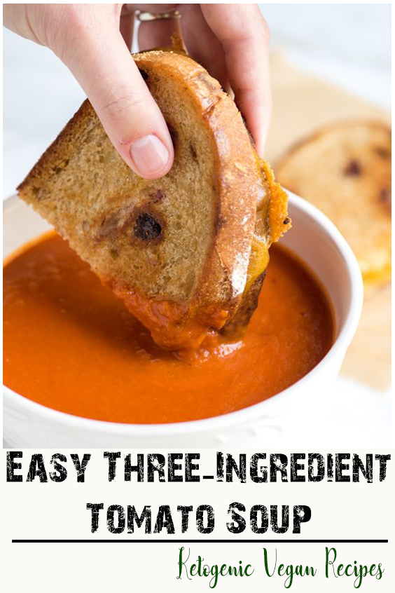 Easy Three Ingredient Tomato Soup