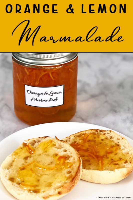 Easy To Make Homemade Orange And Lemon Marmalade Simple Living