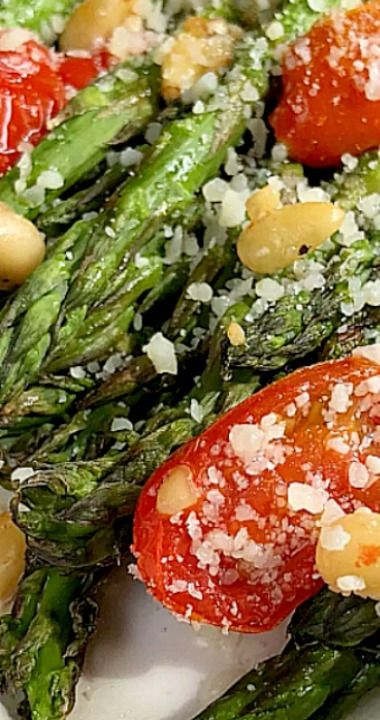 Easy Tuscan Roasted Asparagus Happylifeblogspot