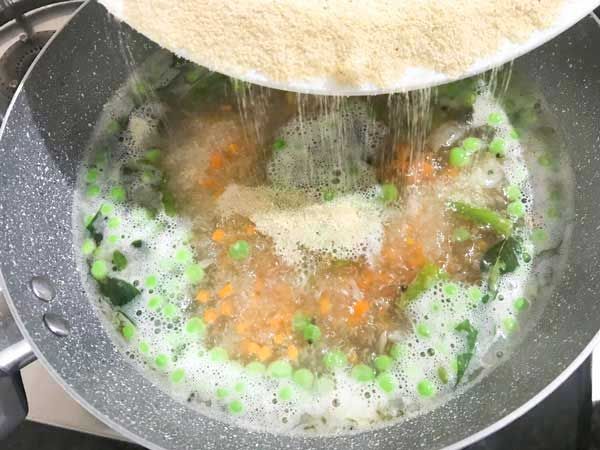 Easy Upma Recipe How To Cook Rava Upma Video Cubes N Juliennes