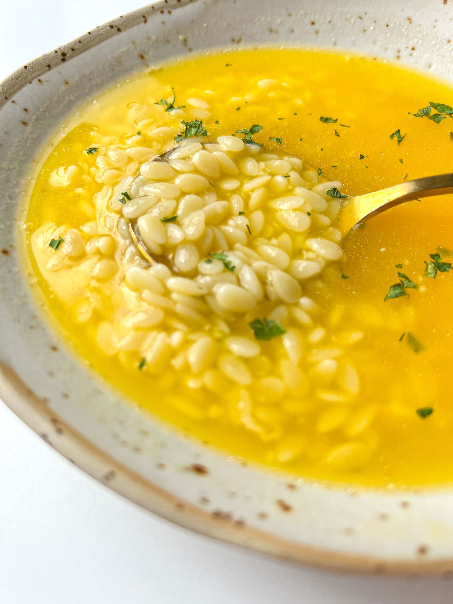 Easy Vegetable Broth Pastina Soup The Modern Nonna