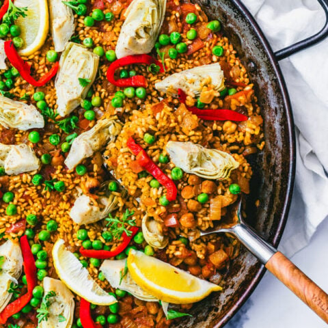 Easy Vegetarian Paella A Couple Cooks