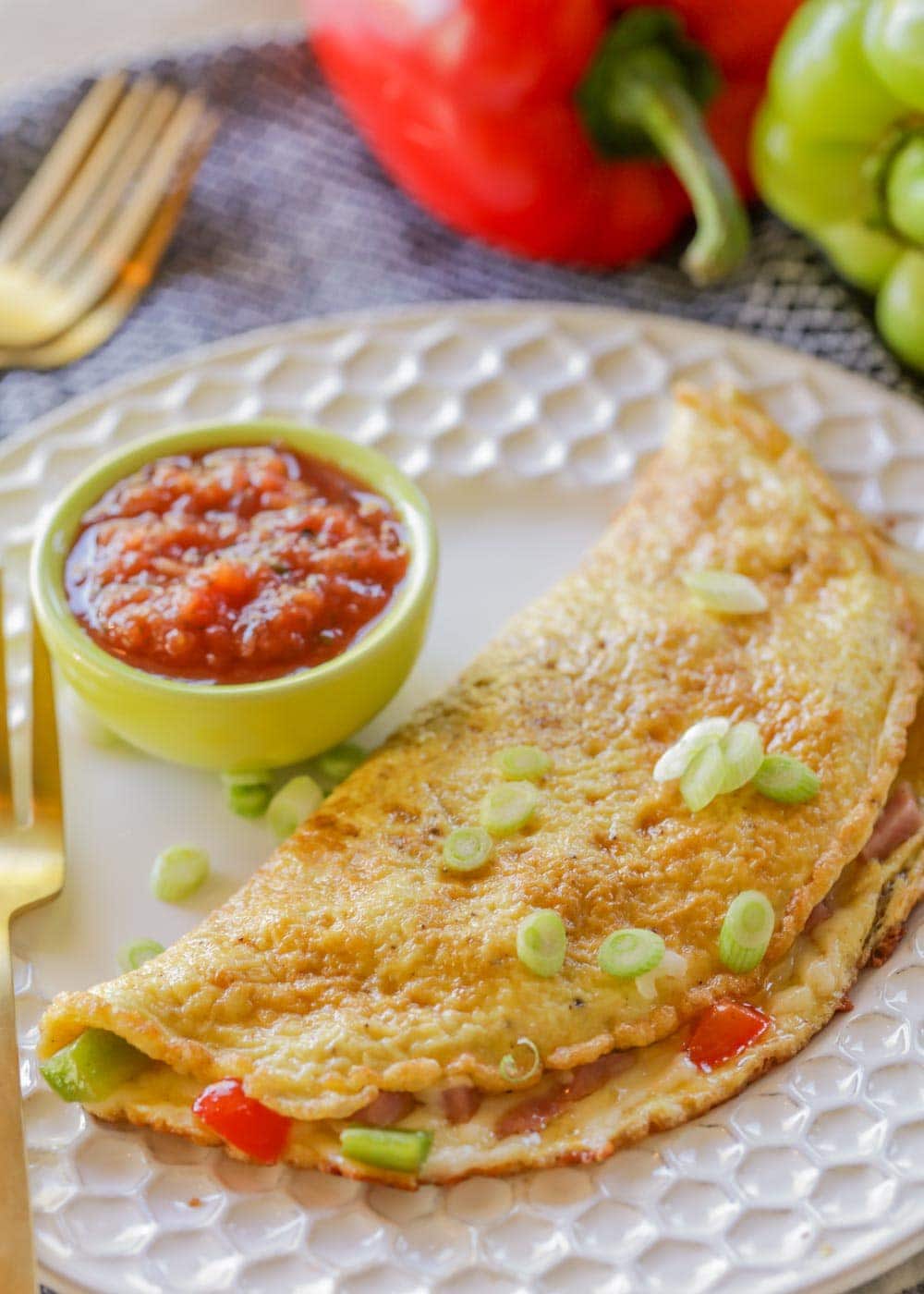 Easy Western Omelette Recipe Lil Luna