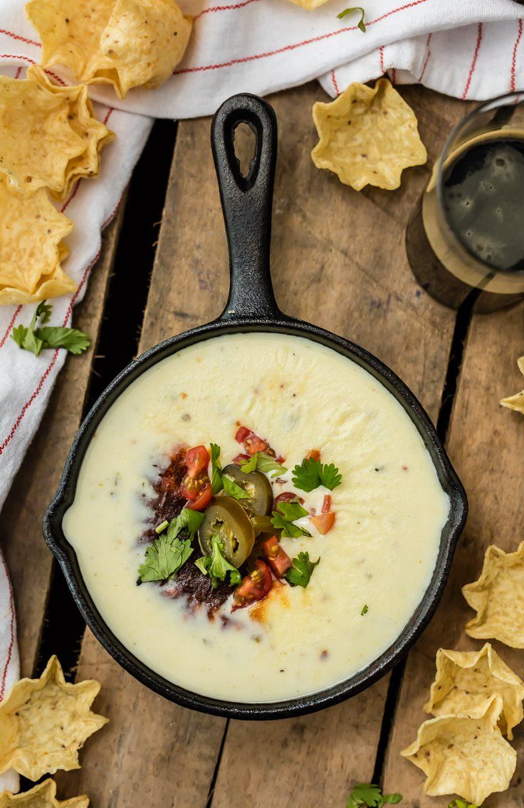 Easy White Queso Dip Recipe Belly Full