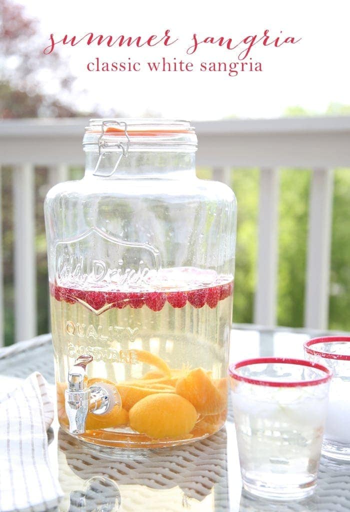 Easy White Sangria Recipe How To Make White Sangria