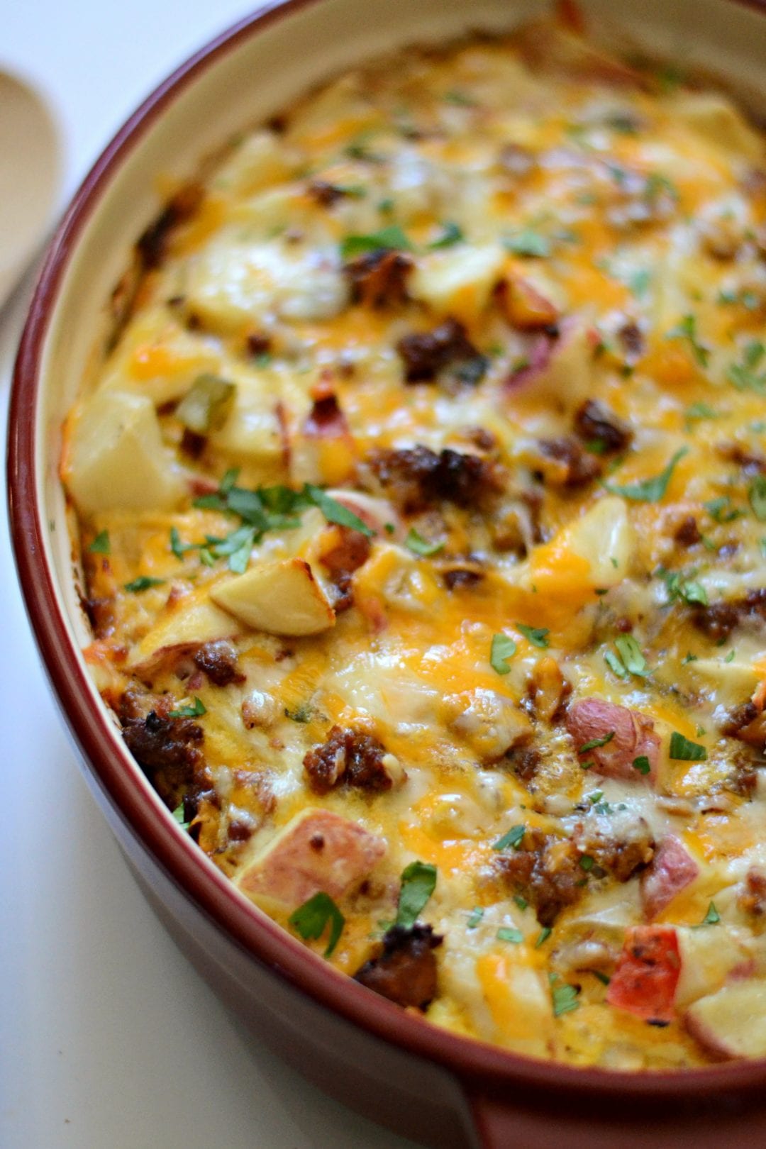 Egg Sausage Potato Casserole