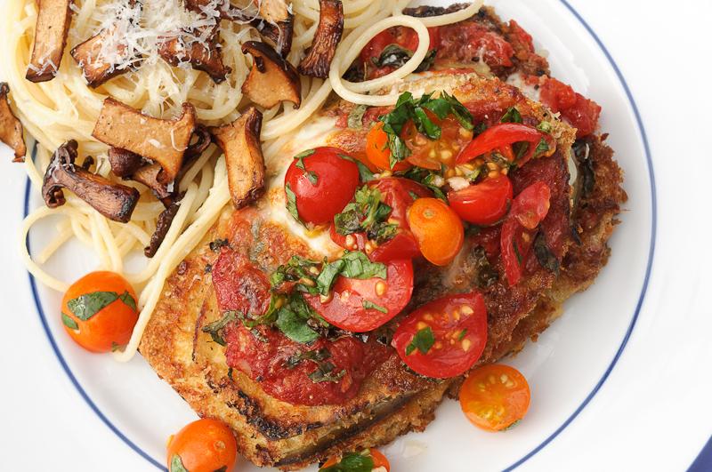 Eggplant Parmesan Aka Eggplant Parmigiana Vegetarian R Vegetarian