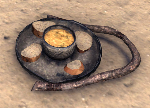 Eso Fashion Ashlander Platter Bread And Cheese Elder Scrolls Online