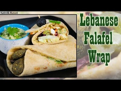 Falafel Wrap Recipe How To Make Falafel Wrap Quick Recipe Videos