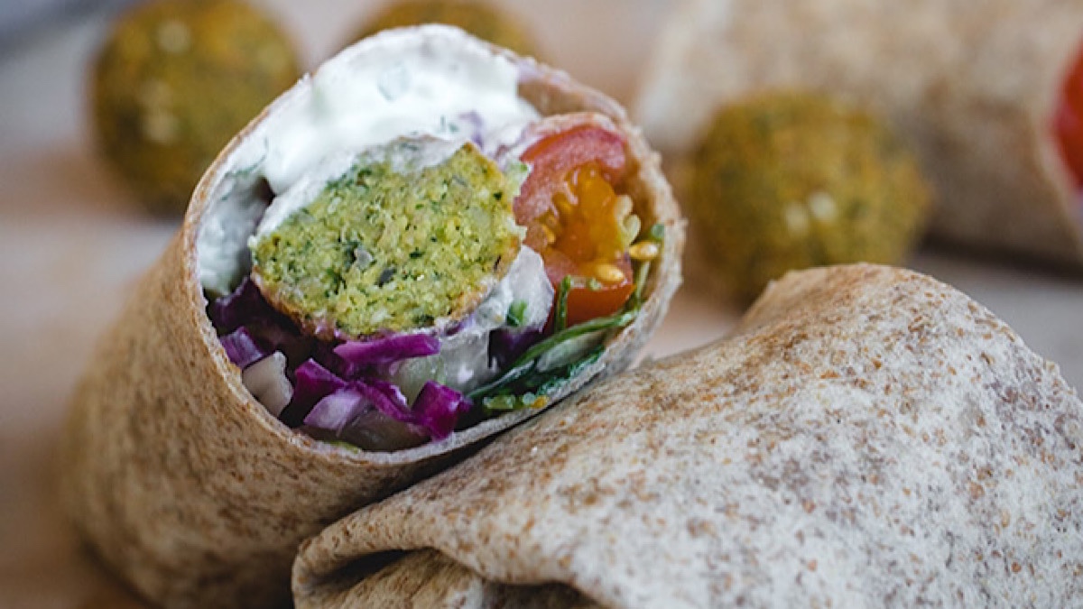 Falafel Wrap Recipe How To Make Falafel Wrap