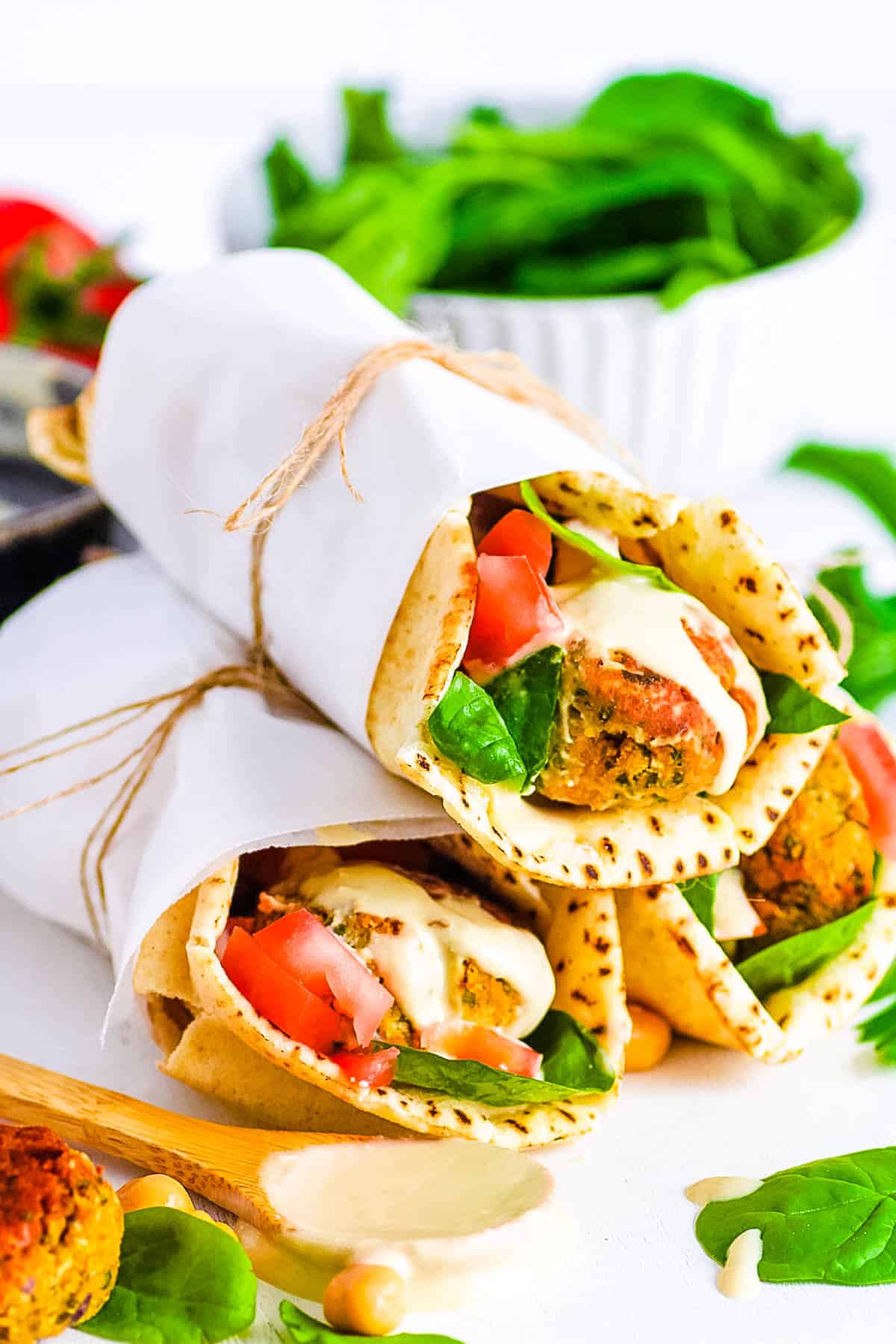 Falafel Wrap Recipe Jinzzy