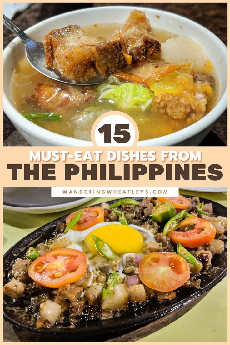 Famous Filipino Food 15 Must Eat Dishes In The Philippines