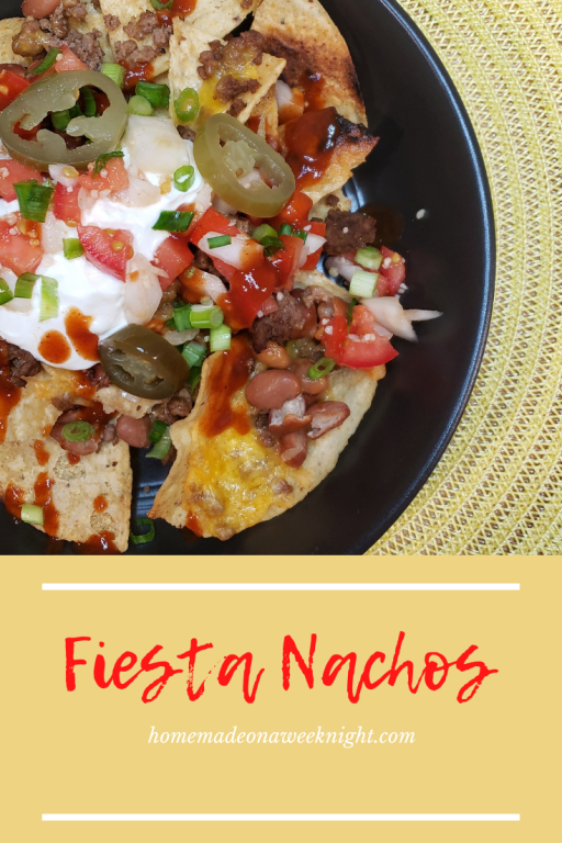 Fiesta Nachos A Quick Family Meal Homemade On A Weeknight