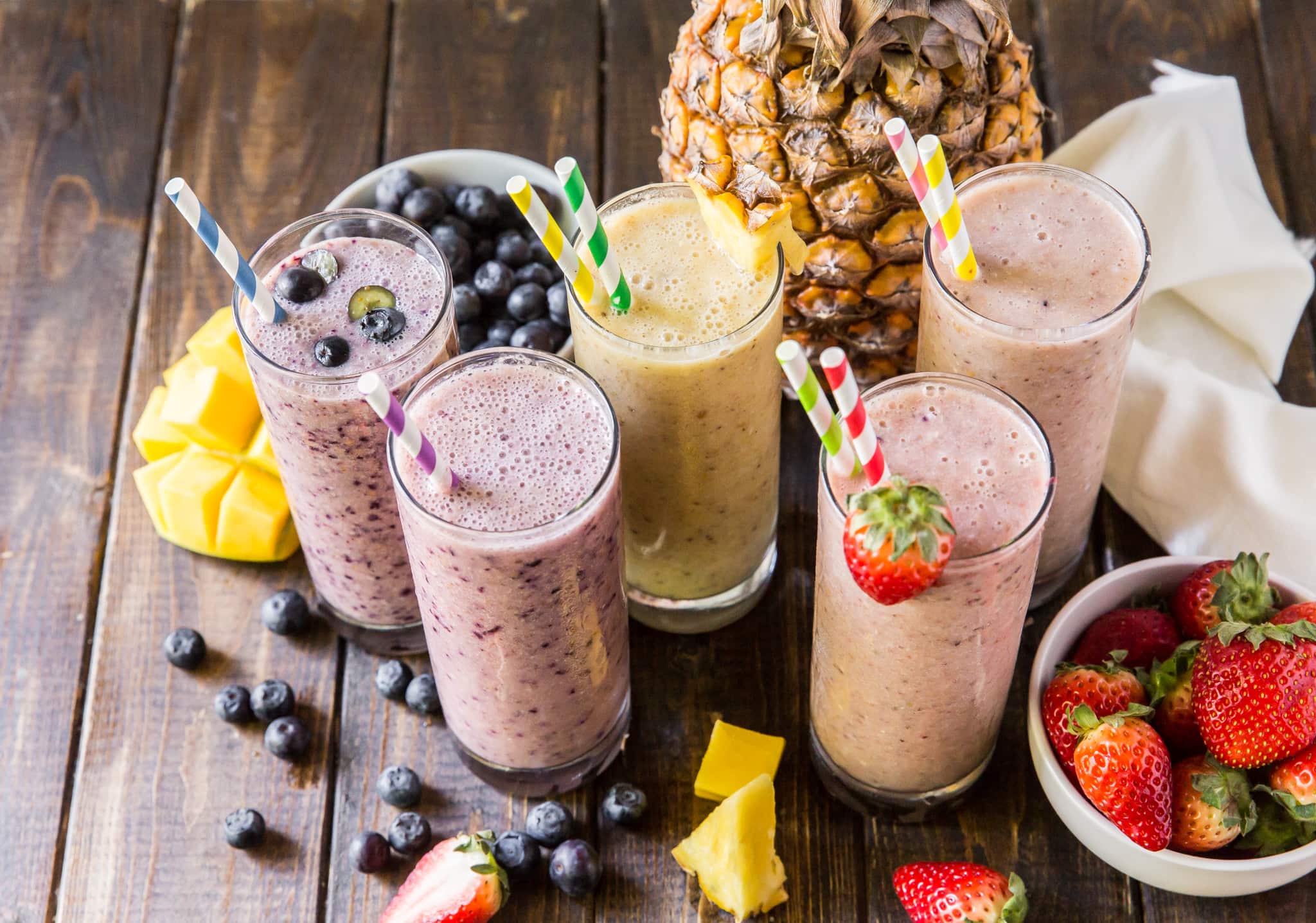 Five Easy Vegan Smoothies Recipe The Wanderlust Kitchen