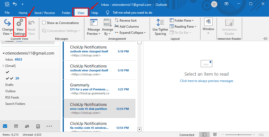 Fix Outlook Inbox That Doesn T Show Sender S Name 6 Ways