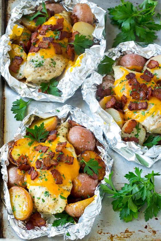 Foil Packet Dinners Foil Pack Meals Foil Dinners Summer Dinner Recipes Grill Healthy Summer